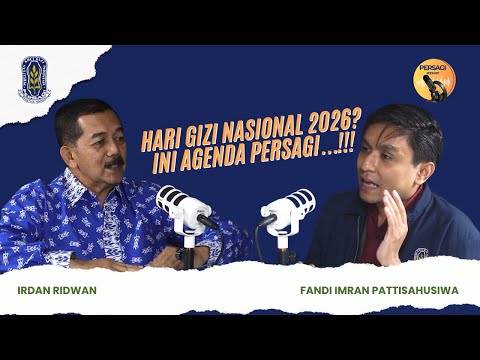 Hari Gizi Nasional 2026?? Ini Agenda PERSAGI Kabupaten Cilacap!!! | PERSAGI Kabupaten Cilacap PODCAST Eps. 16